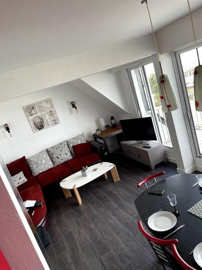 Quiberon Appartement Vue Mer - Acces Plage 외부 사진