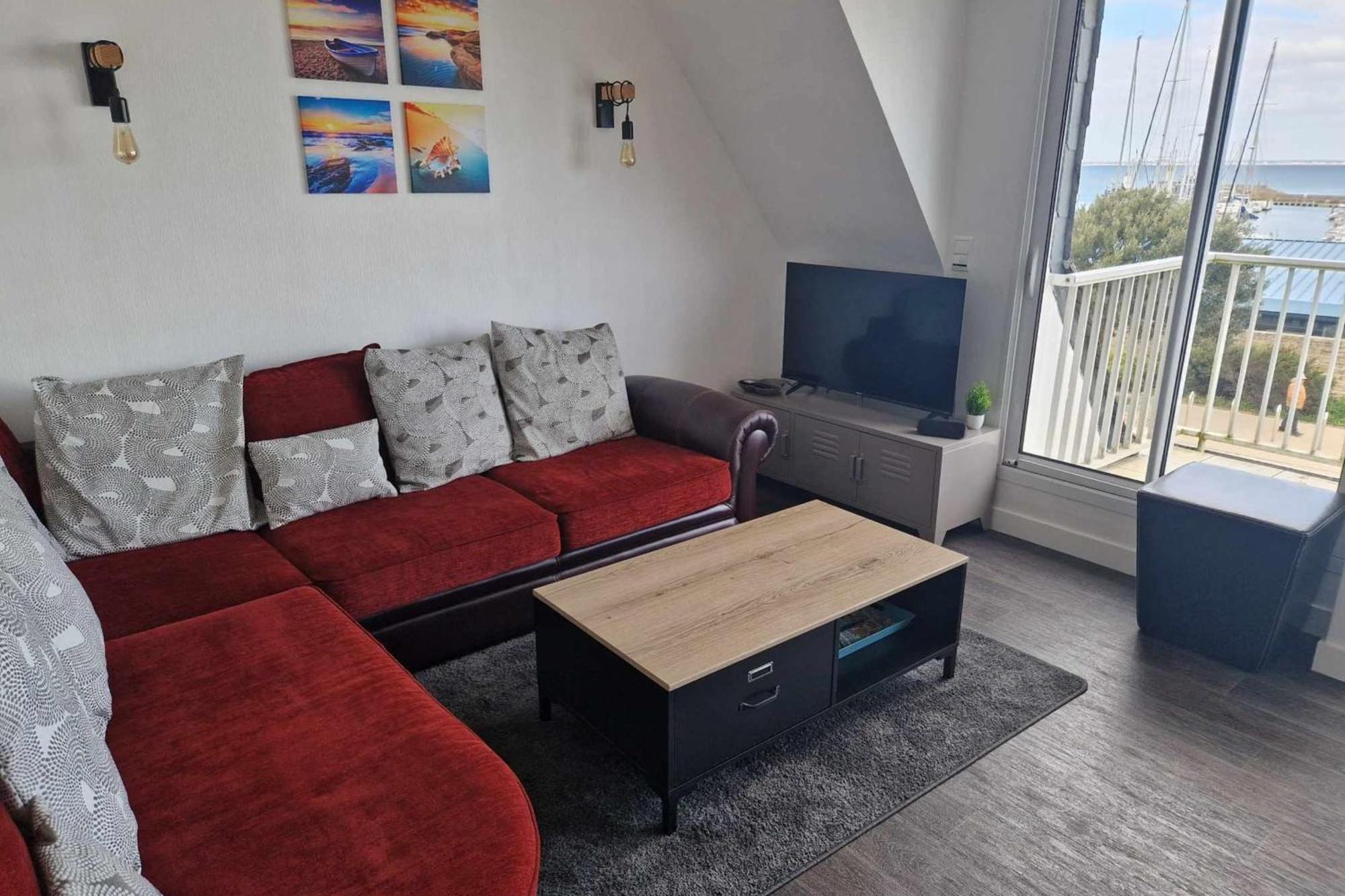 Quiberon Appartement Vue Mer - Acces Plage 외부 사진